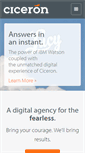 Mobile Screenshot of ciceron.com